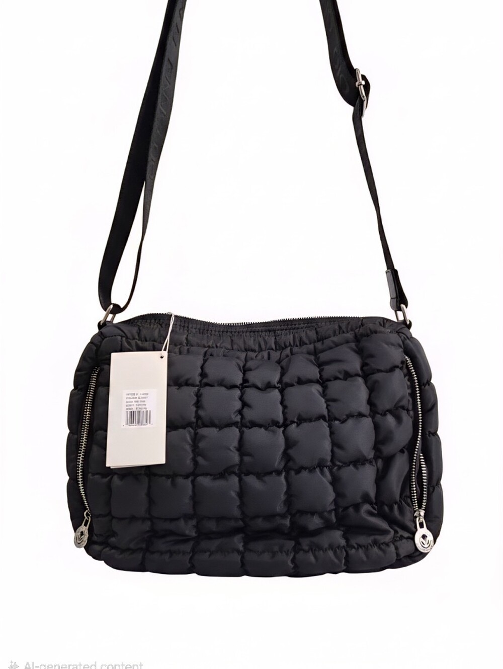 Valentino Orlandi Medium Quilted Crossbody Bag.